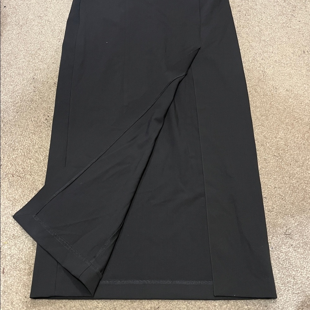 Zara Fitted Midi Skirt w/ High Slit – Minimalist Chic size small - Picture 5 of 14